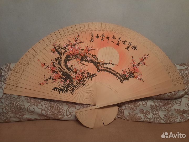 Большой веер на стену