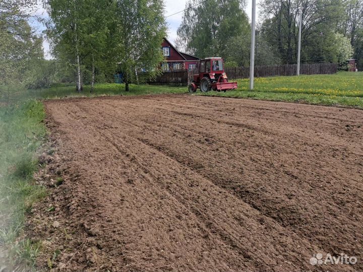 Вспашка и фрезерование земли