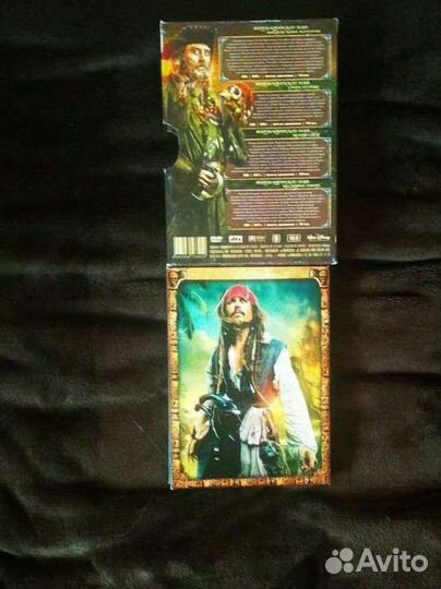 Пираты Карибского Моря. dvd Коллекция Лицензия