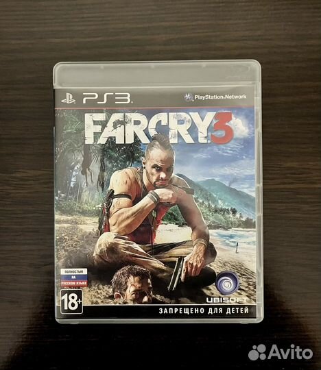 Игра для приставки Far Cry 3 PS3 лицензионная