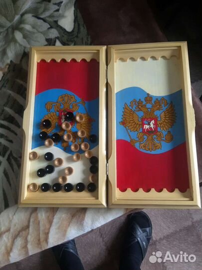 Нарды ручной работы новые