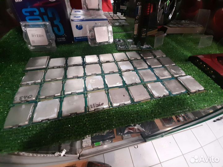 Процессоры в ассортименте