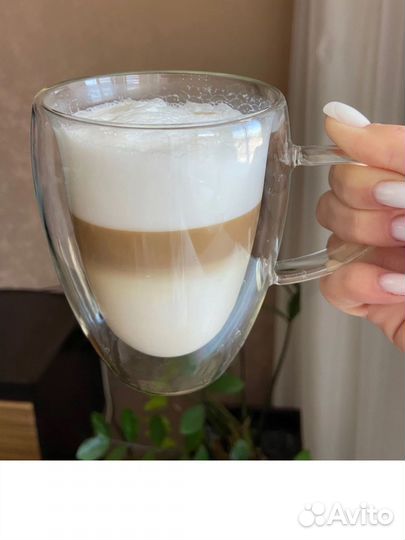 Набор кружек с двойным дном