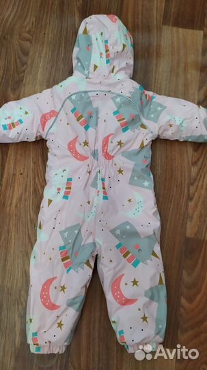 Зимний комбинезон crockid 86 92 для девочки