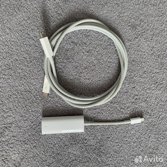 Кабель Apple Thunderbolt 2 + адаптер Apple Thunder
