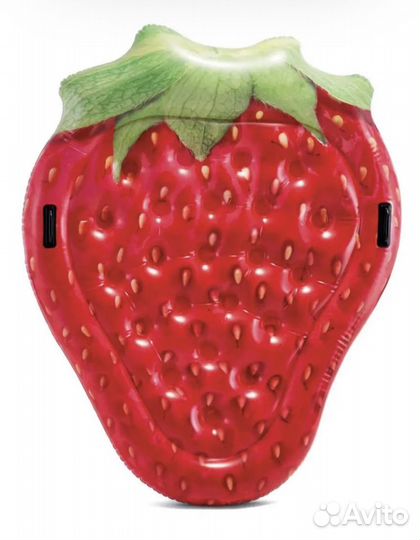 Надувной плот Клубничка интекс, матрас