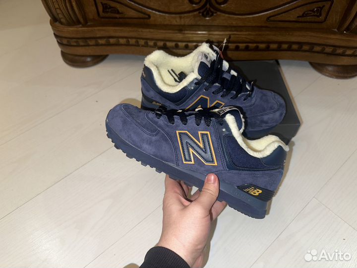 Кроссовки New Balance 574 зимние