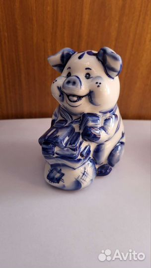 Гжель коллекция статуэтки фарфор