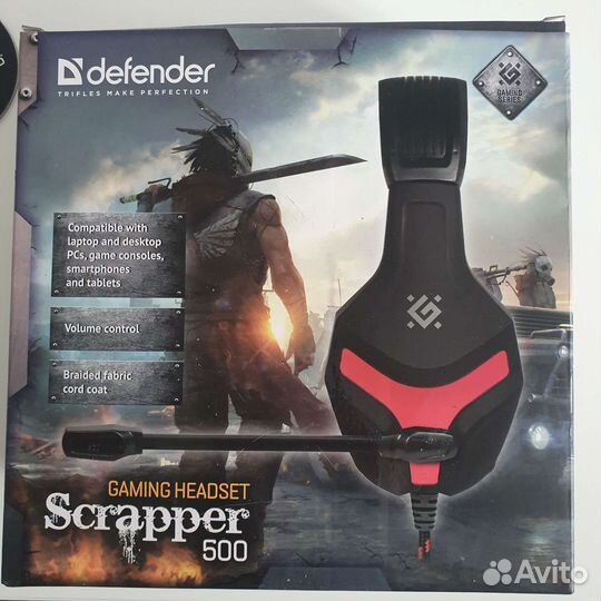 Игровые наушники с микрофоном