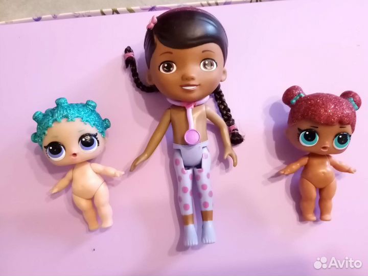Фигурки куколок Лол, доктор Плюшева