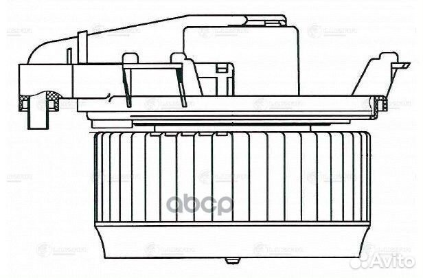 LFH 1920 вентилятор отопителя Toyota RAV4 06