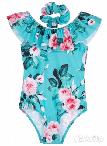 Купальник для девочки 98-104 play today