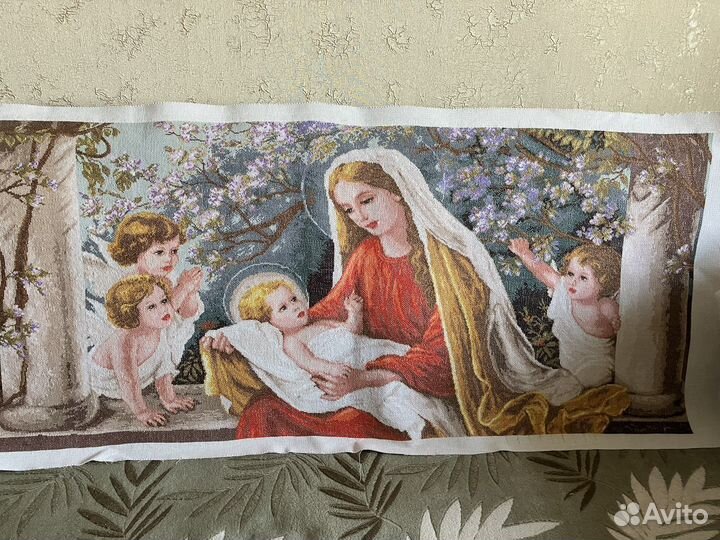 6 вышитых крестиком картин