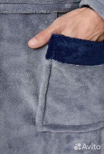 Мужской Халат домашний махровый 48 размер