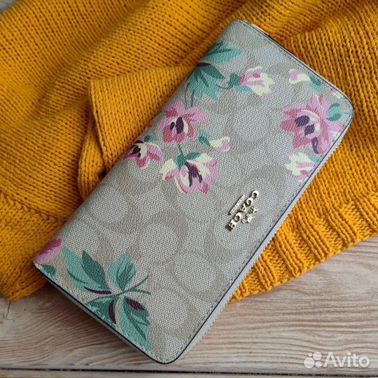 Кошелёк Coach с принтом