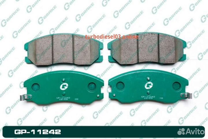 Колодки G-brake GP-11242 GP11242 G-brake