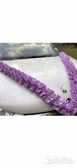 Украшения на свадебные авто