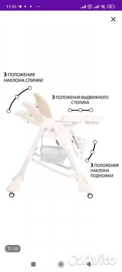 Стул для кормления