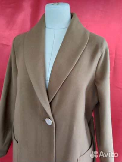 Пальто женское демисезонное 44 46 кемэл новое