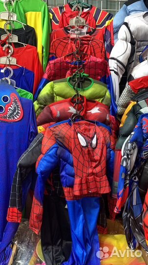 Костюм Халк человек паук пират зайца бетмен