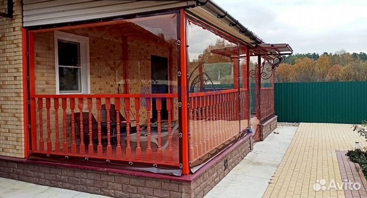 Мягкие окна для террас