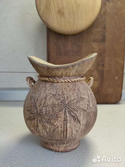 Горшок кокосовый