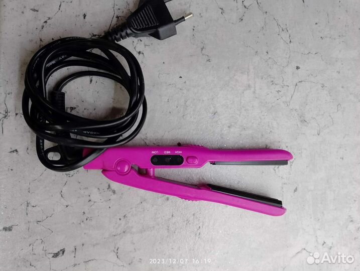 Выпрямитель (мини), гафре (мини) для волос