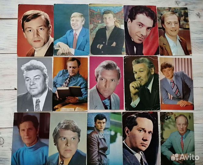 Открытки актеры СССР