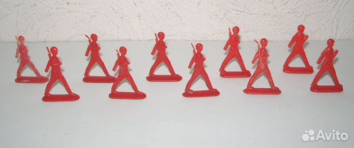 Солдатики СССР металл пластик советские