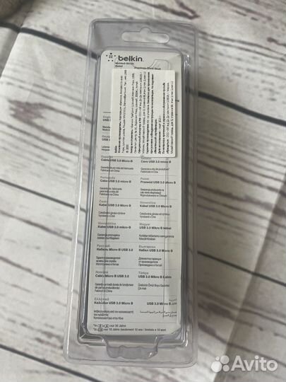 Кабель Belkin usb 3.0 micro B