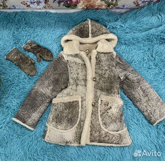 Дубленка детская