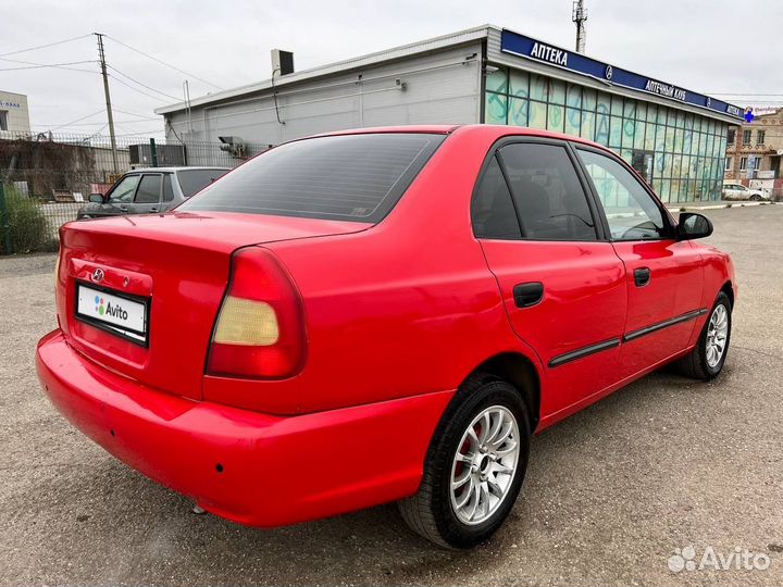 Hyundai Accent 1.5 AT, 2000, 192 991 км
