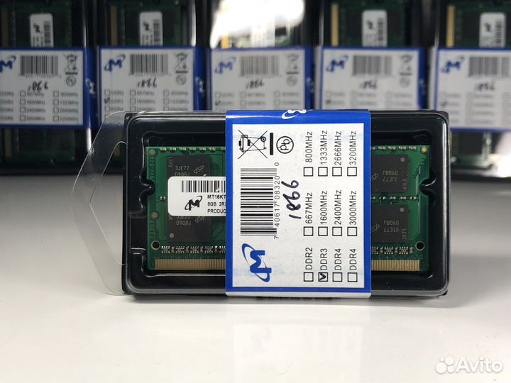 DDR3L 8GB 1866 Mhz Micron для ноутбука