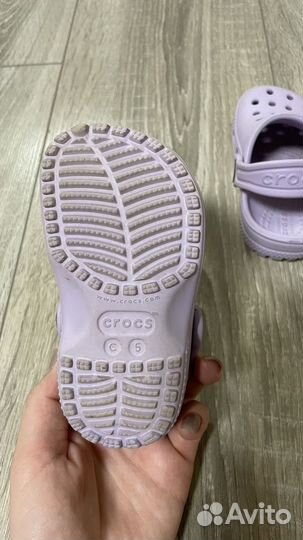 Тапочки детские crocs