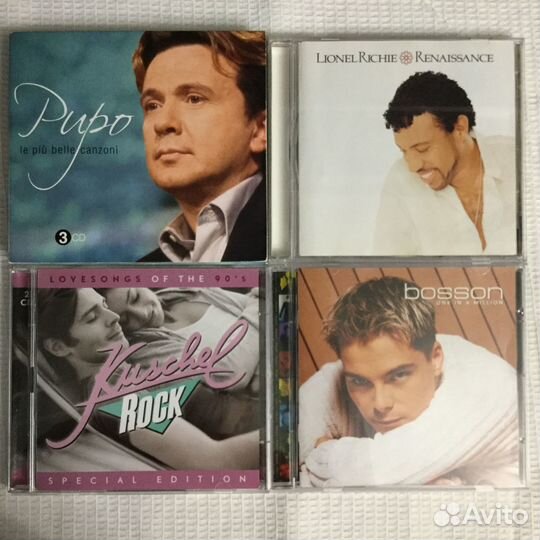 CD-Pupo,Lionel Richie,Bosson,Kuschelrock 90
