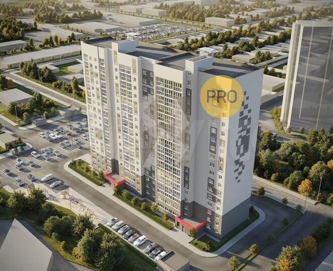 2-к. квартира, 57,2 м², 12/17 эт.