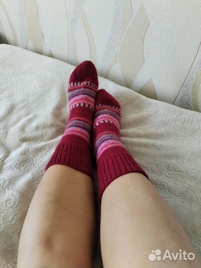 Носки вязаные ручной работы