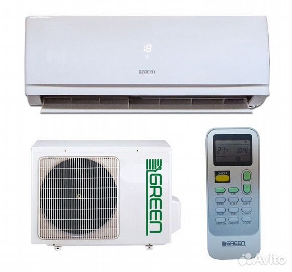 Сплит системы новые Haier, green, centek