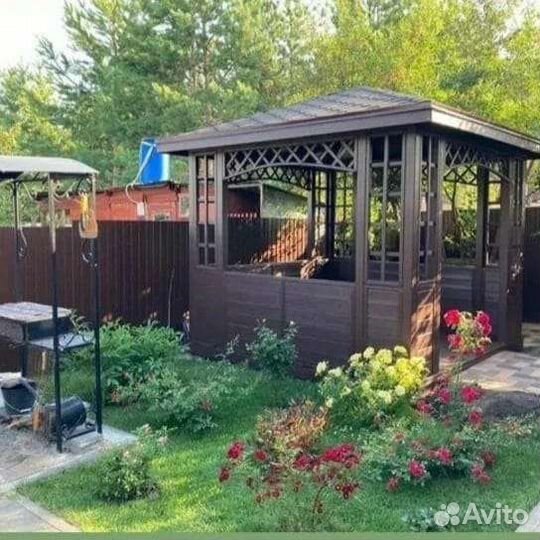 Беседка для дачи