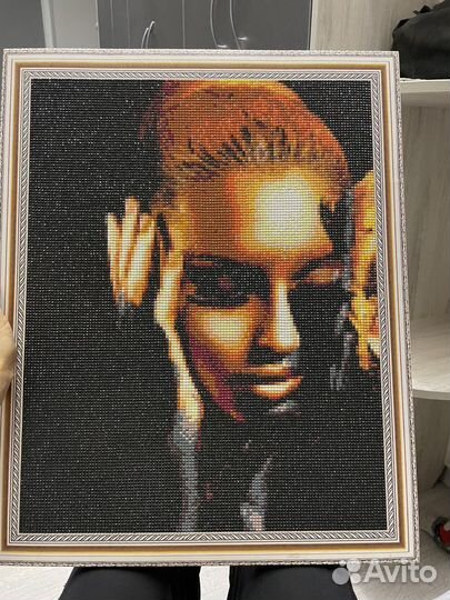 Алмазная вышивка готовая работа