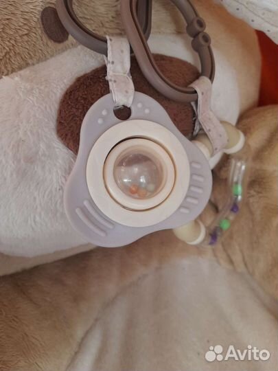 Развивающий коврик mothercare мишка