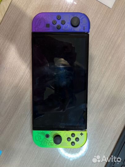 Nintendo switch oled splatoon 3 edition