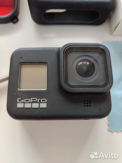 Камера GoPro Hero 8 black. 4 АКБ+ крепления