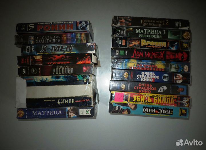 Легендарные фильмы VHS