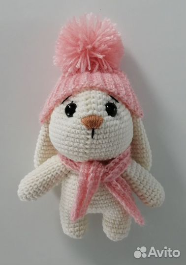 Мягкая игрушка ручной работы зайка Милли