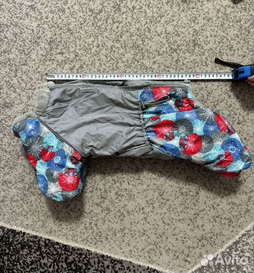 Зимний комбинезон для таксы