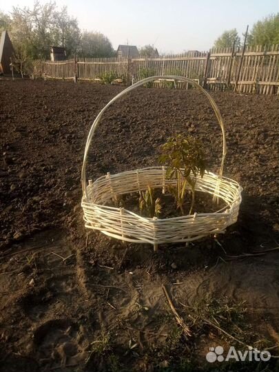 Корзинка для клумбы