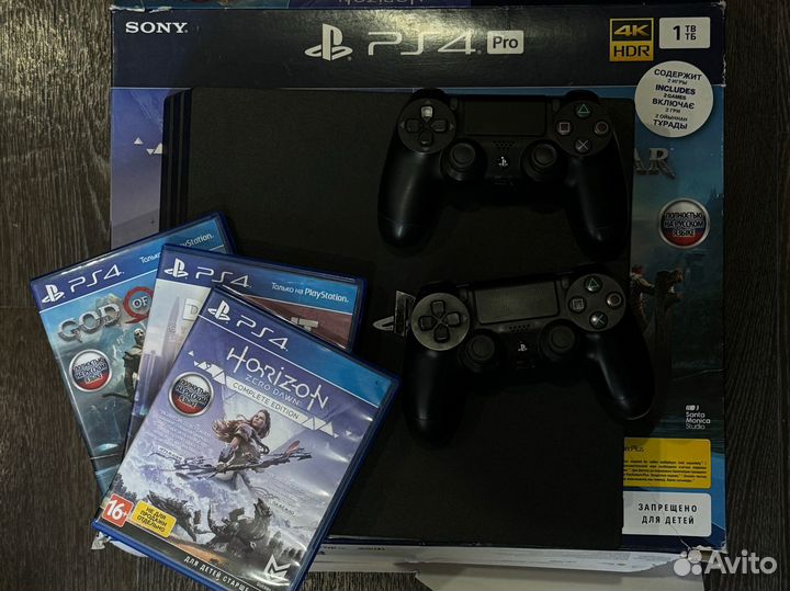 Sony playstation 4 PS4 pro 1tb