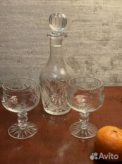Хрустальные вазы посуда