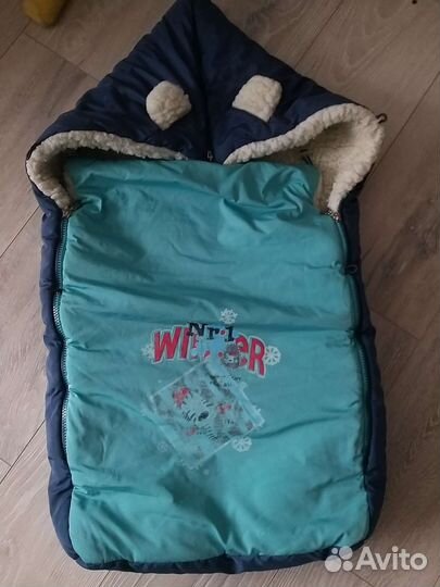 Конверт зимний на овчине